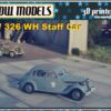 BMW 326 Staff Car
