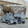Bussing NAG Eilschlepper + 5t Water Tank Trailer