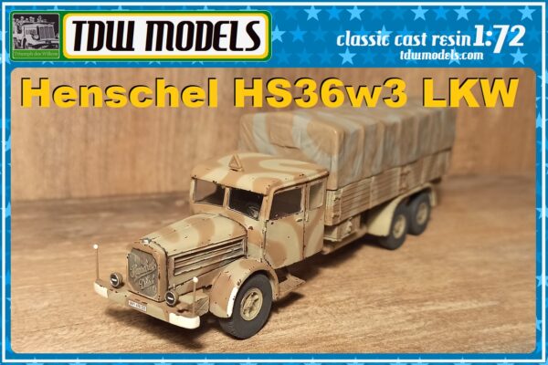 Henschel 36w3 Heavy LKW