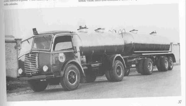 0081 Fiat 665 Tanker + Viberti tank trailer (Set)