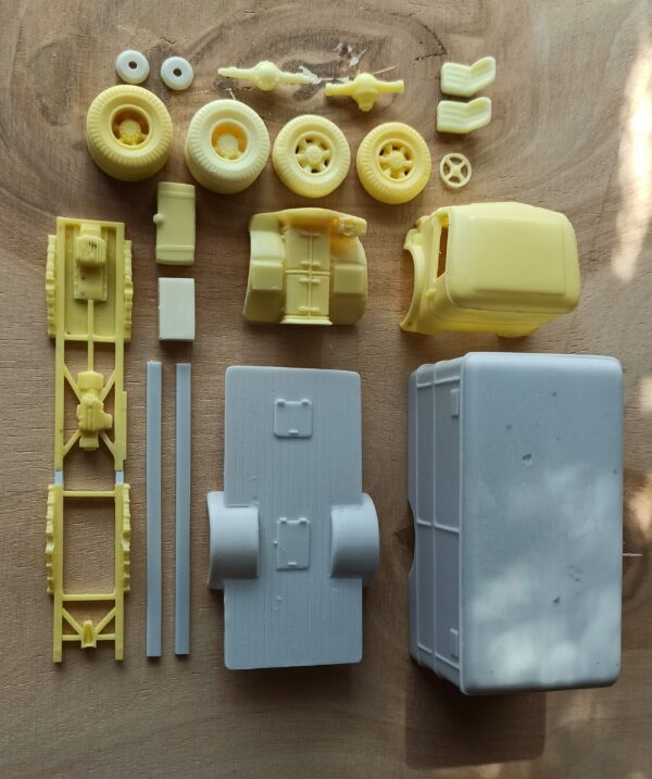 Fiat 665 Furgon + Viberti Furgon Rimorchio (Set)