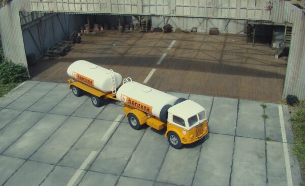 Fiat_665_TDW_1-72 - CPN-postwar cargo (5) Fiat 665 Tanker + Viberti tank trailer (Set)