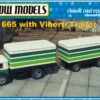 Fiat 665 Furgon + Viberti Furgon Rimorchio (Set)