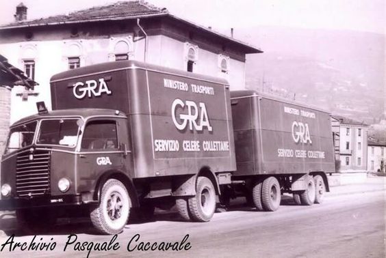Fiat 665 Furgon + Viberti Furgon Rimorchio (Set)