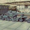 Flak 40 12,8cm with Sd.Ah. 220
