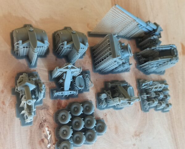 Flak 40 12,8cm with Sd.Ah. 220