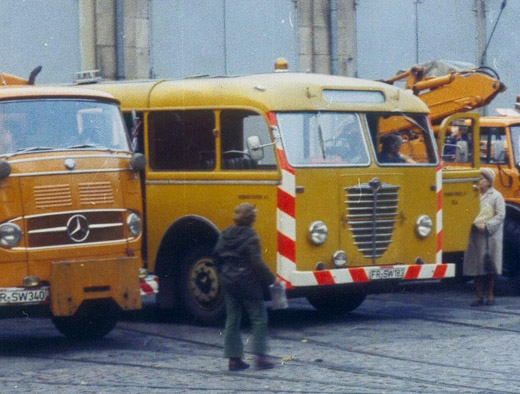 Bussing NAG 4500 BERGE-Trambus