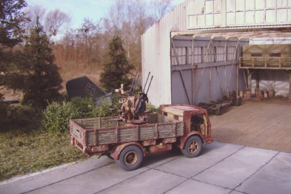 Fiat 665 Hektor 2 single (2) Fiat 665 with Flakvierling