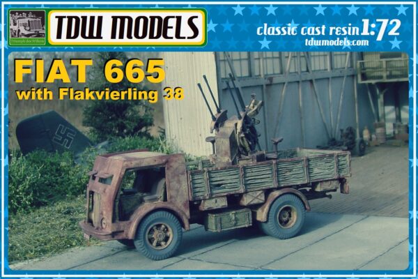 Fiat 665 with Flakvierling