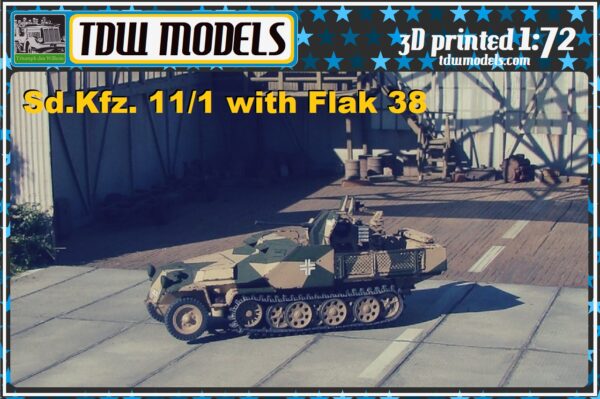 Sd.Kfz. 11/1 with Flak 38