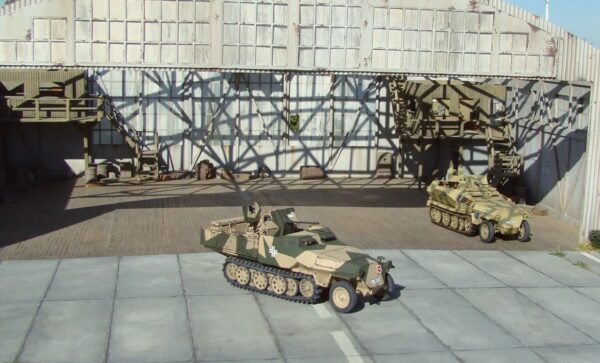 Sd.Kfz. 11/1 with Flak 38