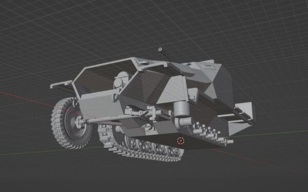 Sd.Kfz. 11/1 with Flak 38