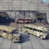 AAA Art Deco WH Omnibus (1) Unidentified WWII Streamline Omnibus