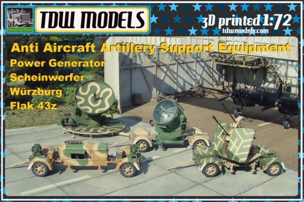 Anti-aircraft artillery support equipment