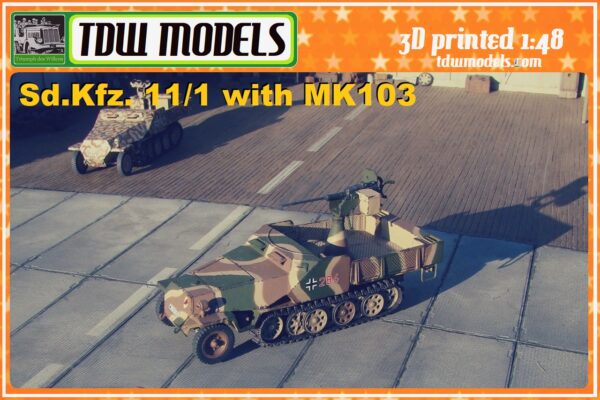 SdKfz 11 with MK103