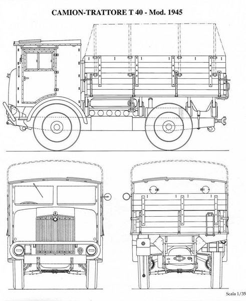 SPA T40 Camion