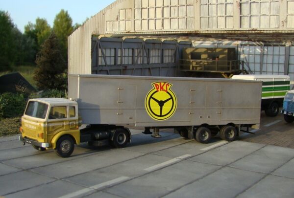 Jelcz 317 + DAF Trailer