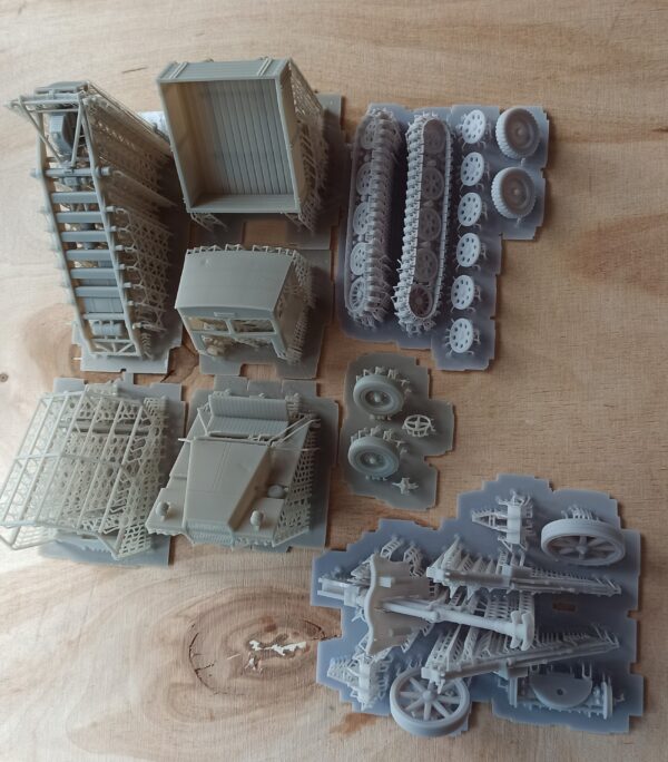 SdKfz 11 Einheits with LeFH 18 - SET