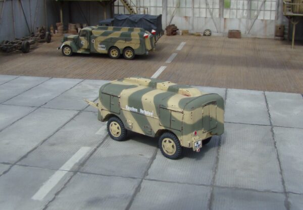 German Fuel Trailer